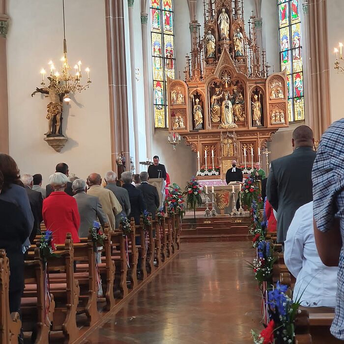 Jubiläums-Gottesdienst - 50 Jahre Landkreis FRG