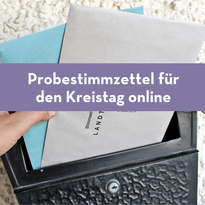 Wahlen - Ergebnisse, Termine, Probestimmzettel